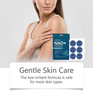 แผ่นแปะดูแลผิวกาย 30 แผ่น - สูตรบํารุงด้วย NAD+, NMN, เรสเวอราทรอล, วิตามินซี, ไบโอติน และออลานโทอิน สําหรับการดูแลผิวประจําวัน, รุ่นใหม่