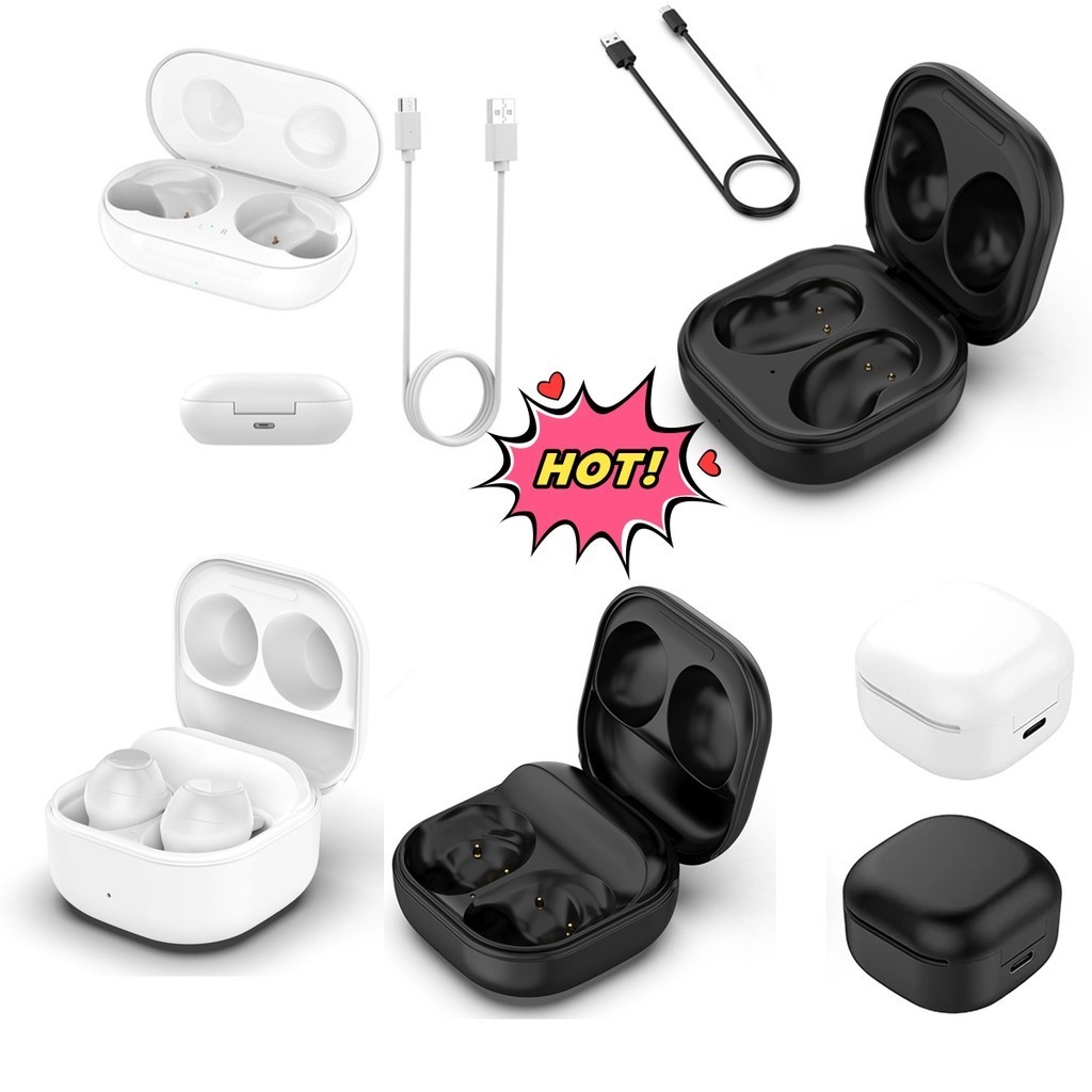 กล่องใส่ชาร์จสํารองสําหรับหูฟังซัมซุง Galaxy Buds FE / SM-R175 / R170 / Buds Pro R190 / Live R180 / 