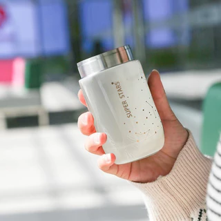 กระติกน้ําร้อน Mini Starry Sky 200ml - ถ้วยน้ําร้อนและเย็นสําหรับคู่รัก