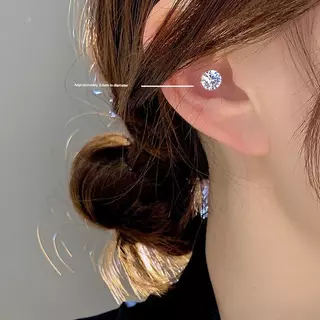 ต่างหูแบบหนีบแม่เหล็กสําหรับผู้ชายผู้หญิง Hypoallergenic Non-Pierced ส่วนบุคคลเครื่องประดับหู
