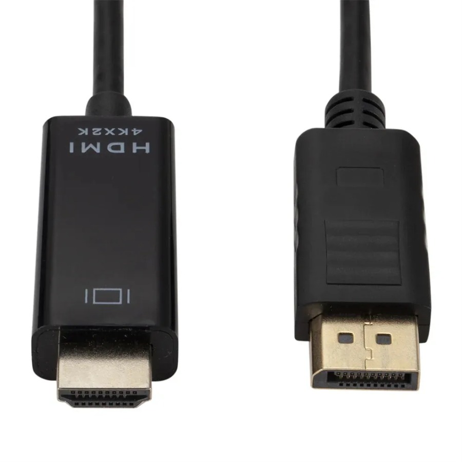 ตัวแปลง DisplayPort เป็น HDMI ขนาด 1.8 ม. สําหรับเดสก์ท็อปแล็ปท็อปพีซี DP เป็นอะแดปเตอร์ HDMI ราคา ถูกที่สุด ดีลบีเคเค แกลเลอรีภาพที่ 6