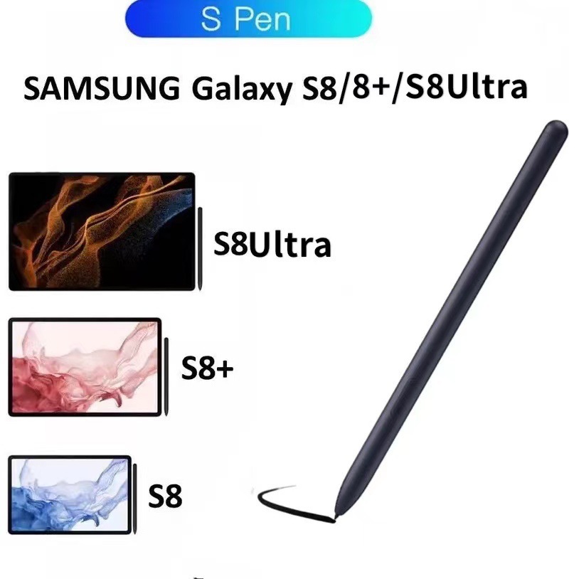 S Pen สําหรับแท็บเล็ต Samsung Galaxy S8 S7 FE S6 Lite S7+ S8+ S9 S9FE S10plus ปากกาสไตลัสสัมผัสปากกา ไม่ต้องใช้บลูทูธ