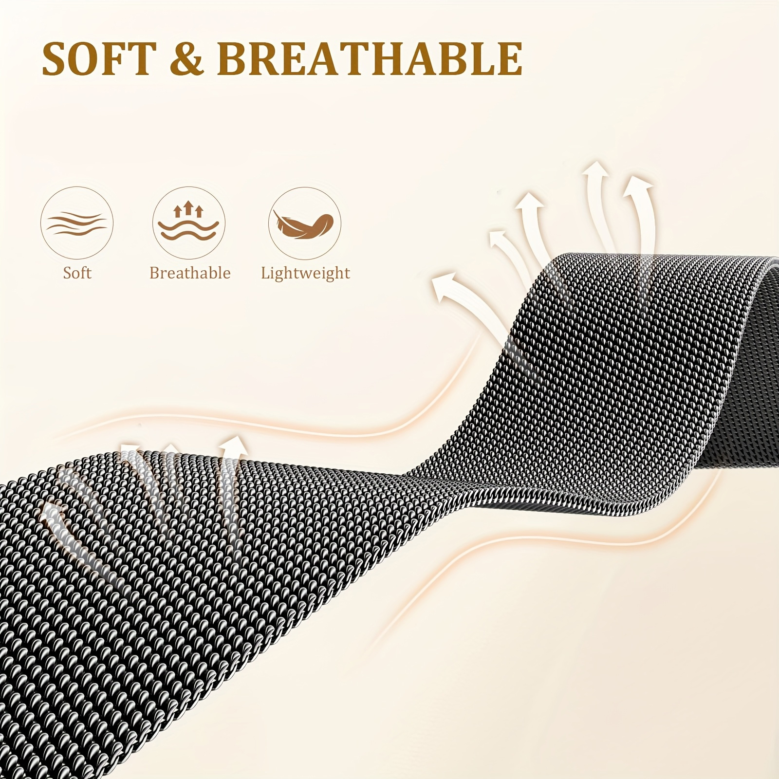 สายโลหะ เข้ากันได้กับ Fitbit Sense 2/Sense/Versa 4/3 ผู้หญิงผู้ชาย, ห่วงตาข่ายสแตนเลสสายรัดแม่เหล็กสําหรับ Fitbit Sense 2/Sense/Versa 4/3 smart watch สําหรับสายรัดข้อมือผู้หญิง ราคา ถูกที่สุด ดีลบีเคเค แกลเลอรีภาพที่ 2