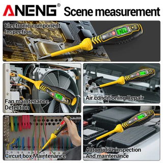 หนึ่งชุด ANENG B19 เครื่องทดสอบแรงดันไฟฟ้าปากกาแบบไม่สัมผัส 30-1000V เครื่องตรวจจับ AC Buzzer Alarm Breakpoint Finder CAT IV 600V