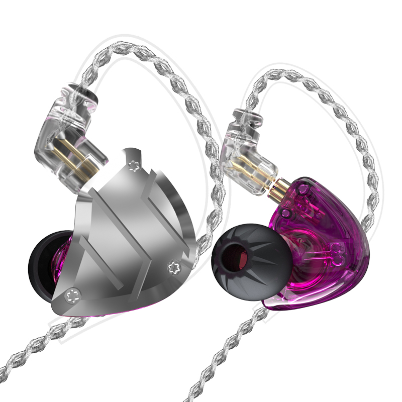 CCA C10 Pro หูฟังแบบมีสาย TWS หูฟัง In-Ear Monitor IEM 1DD + 4BA Hybrid HiFi สเตอริโอ 0.75 มม.C-Pin 