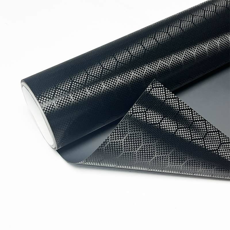 Black Hex Carbon Honeycomb Vinyl Wrap Film Metallic DIY Sticker