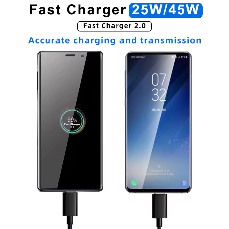 สําหรับ Samsung Galaxy A34 A54 A33 A53 A55 A73 สาย USB C เป็น Type C PD ชาร์จเร็ว 25W ความยาว 1/2/3 เมตร สําหรับ Galaxy S24 S23 S22 S21 Ultra - รูปที่ 5