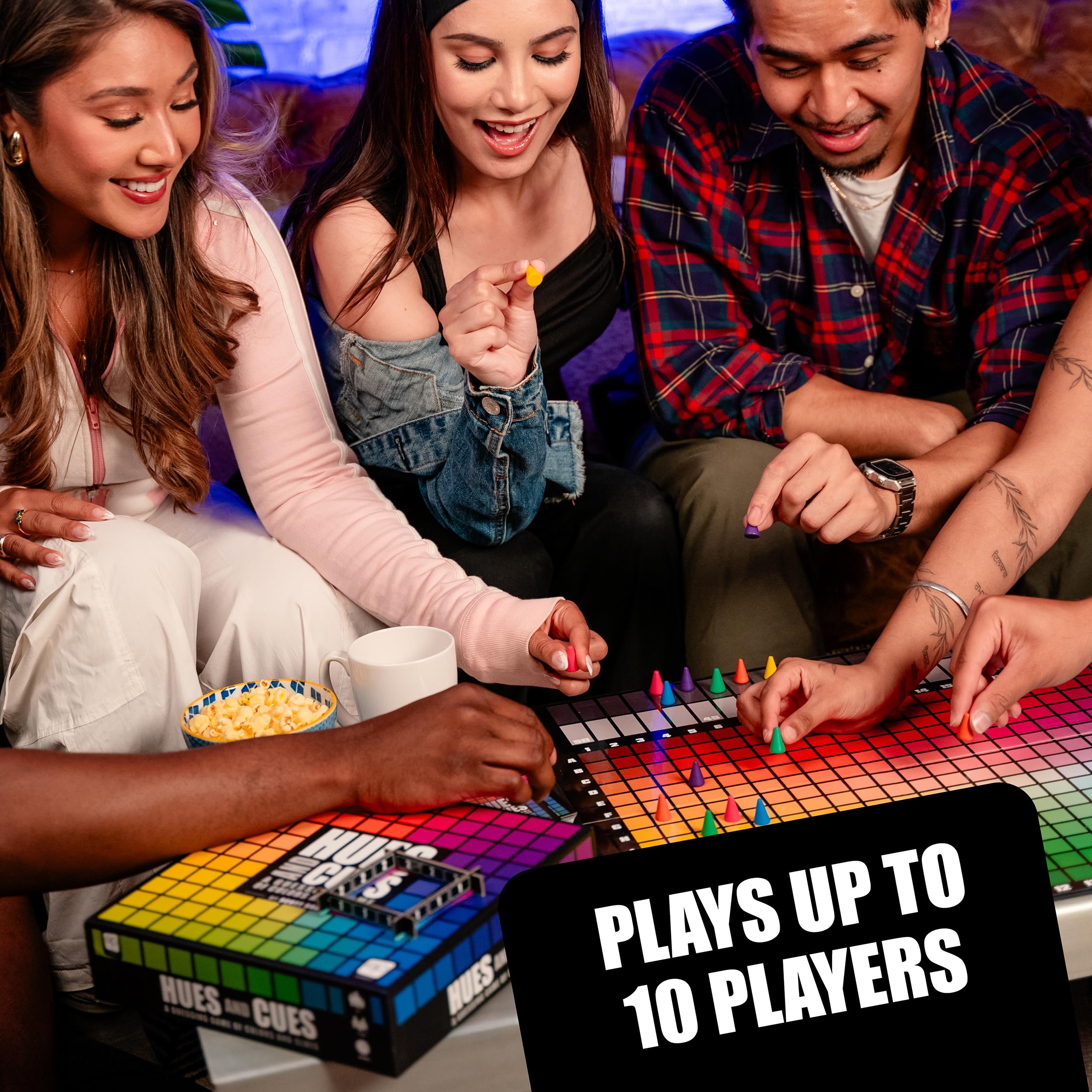 Hues and Cues Clever Word Riddles Painting Color Board Game ของขวัญรับปริญญา, รายการสุดท้าย Family Party เกมปริศนาการศึกษาสําหรับเด็กวัยรุ่นผู้ปกครองอายุ 14 ปีเหนือ ราคา ถูกที่สุด ดีลบีเคเค แกลเลอรีภาพที่ 6