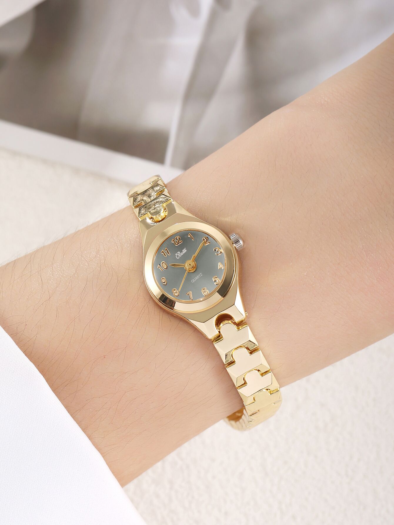 นาฬิกาผู้หญิง ที่ไม่ซ้ํากัน Link Chain Band, หน้าปัดที่โดดเด่น, ของขวัญวันแม่