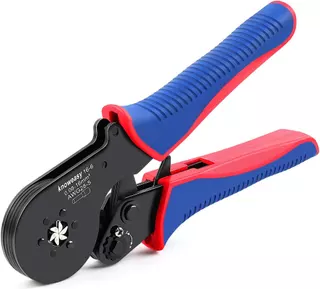 One PC หกเหลี่ยม Ferrule Crimping Tool HSC8 16-6 สําหรับ 28-5 AWG / 0.5-16mm2 สายแขนปลาย