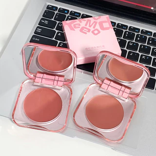 บลัชออนเนื้อครีมแบบตลับเดี่ยว | สีสันเข้มข้น เนื้อแมตต์นุ่มเนียน เปล่งประกายธรรมชาติ ติดทนนาน สีแก้มชุ่มชื้น