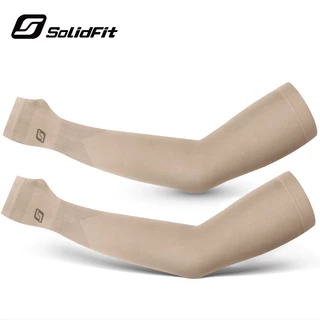 Solidfit Cooling Uv Protection Breathable Quick Dry Arm Sleeves, Upf50 + ผ้าไหมน้ําแข็งสําหรับวิ่ง Camping ฤดูใบไม้ผลิฤดูร้อนกลางแจ้ง