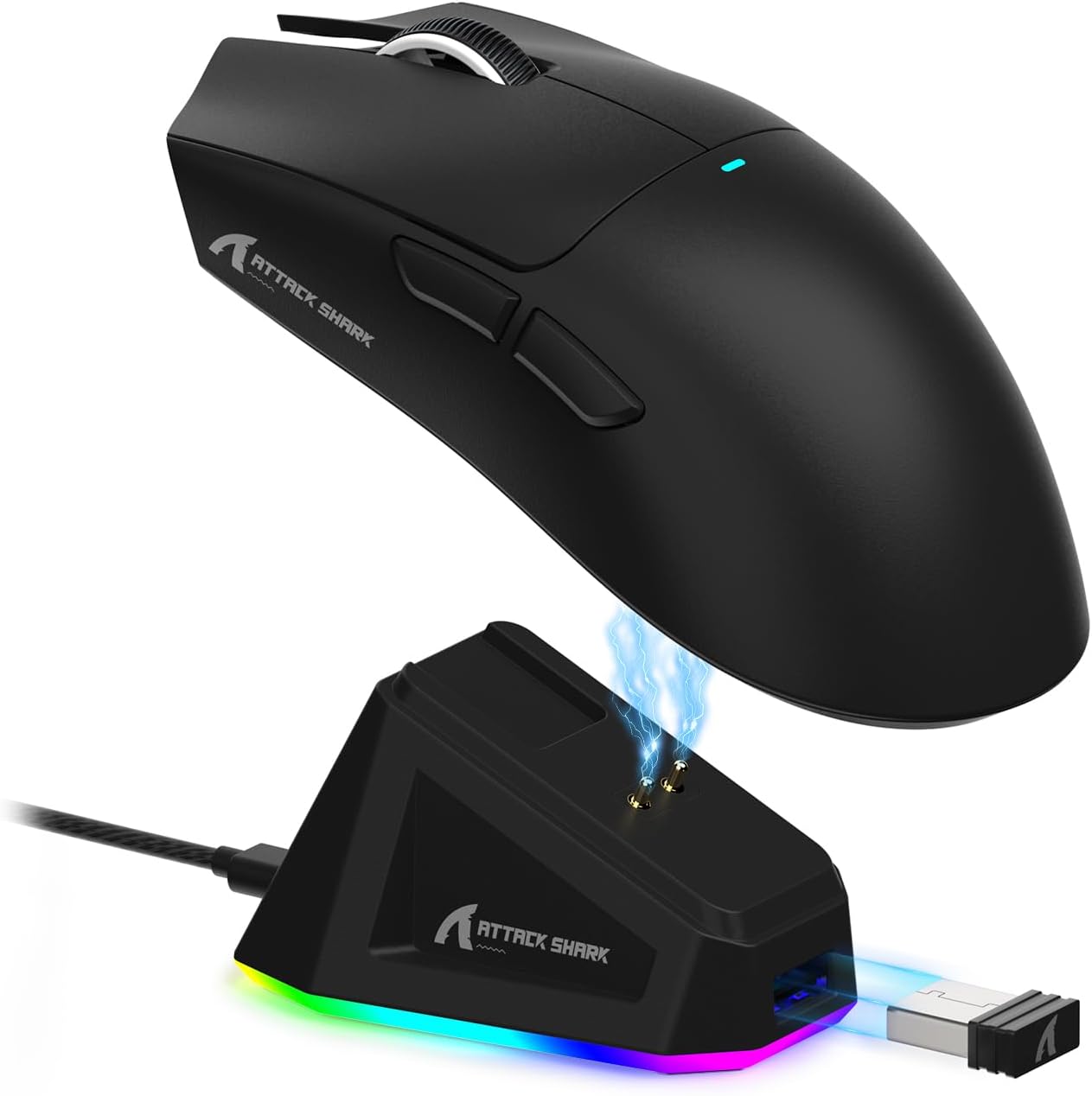 เมาส์เกมมิ่งไร้สาย Attack Shark X11 Ultra-Light 3 โหมด ใช้ได้กับ PC Laptop Mac