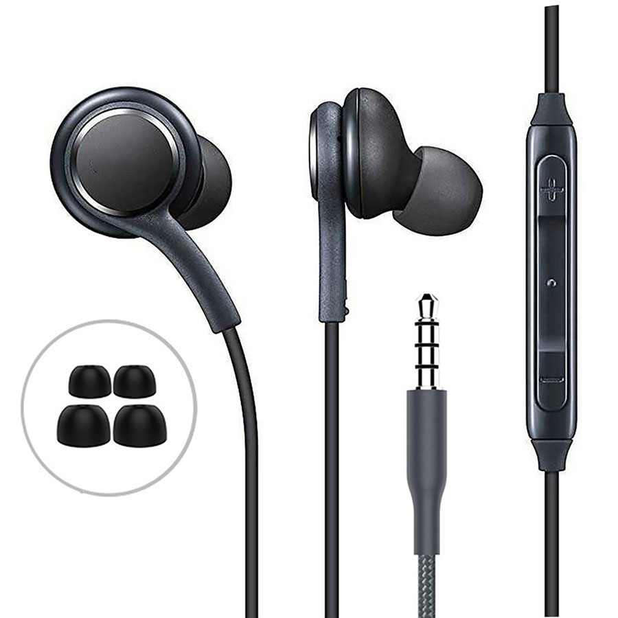 หูฟังมีสาย Type-C/3.5 มม. หูฟังแบบเสียบหู สวมใส่สบาย รองรับหลายอุปกรณ์