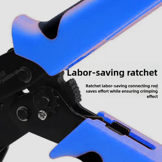 One ชุด SN-58B 7.5 นิ้ว Ratcheting Terminal Crimping คีม, ยานยนต์คอมพิวเตอร์สปริง Terminals เครื่องมือเปลี่ยน Jaws