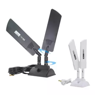 สําหรับ 42dbi 5g Router เสาอากาศภายนอกกลางแจ้ง Long Range WiFi สัญญาณครอบคลุม Booster SMA ชายสีดํา/TS9 สีดํา/SMA ชายสีขาว/TS9 สีขาว,
