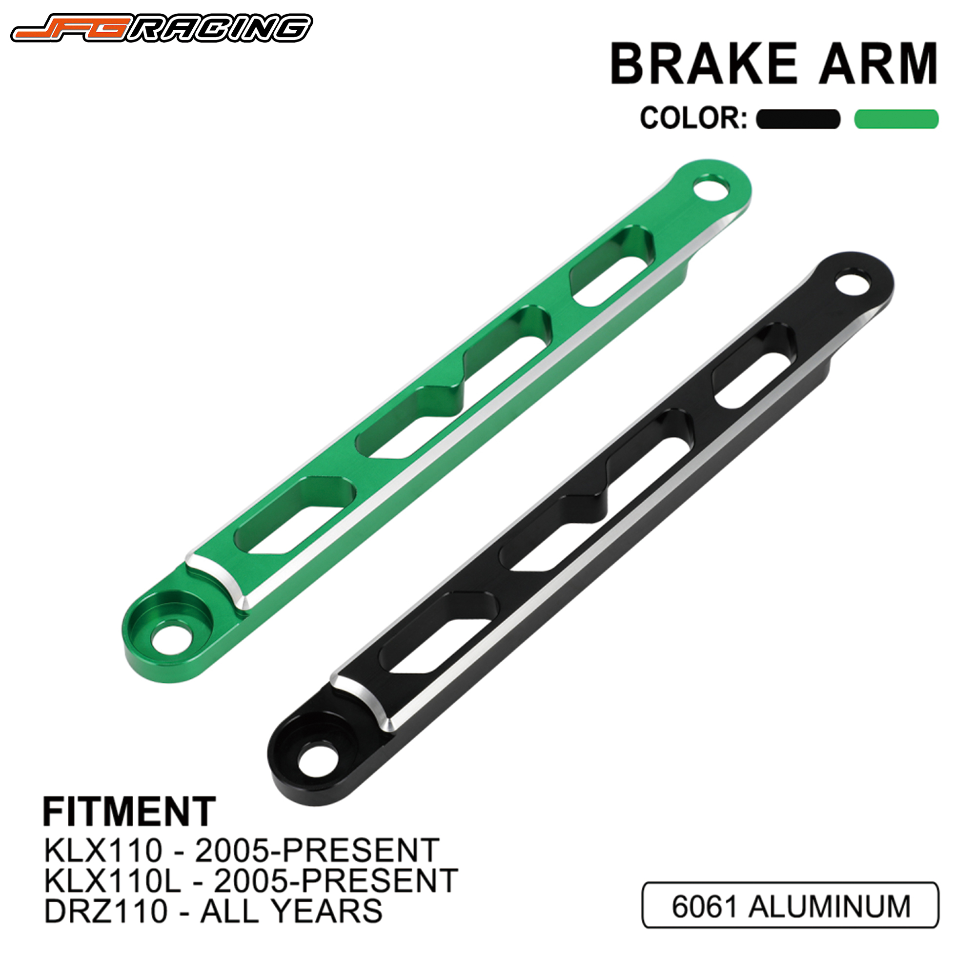 CNC Drum เบรคแขน Tie Rod สําหรับ Kawasaki KLX110 DRZ110 ทุกปี