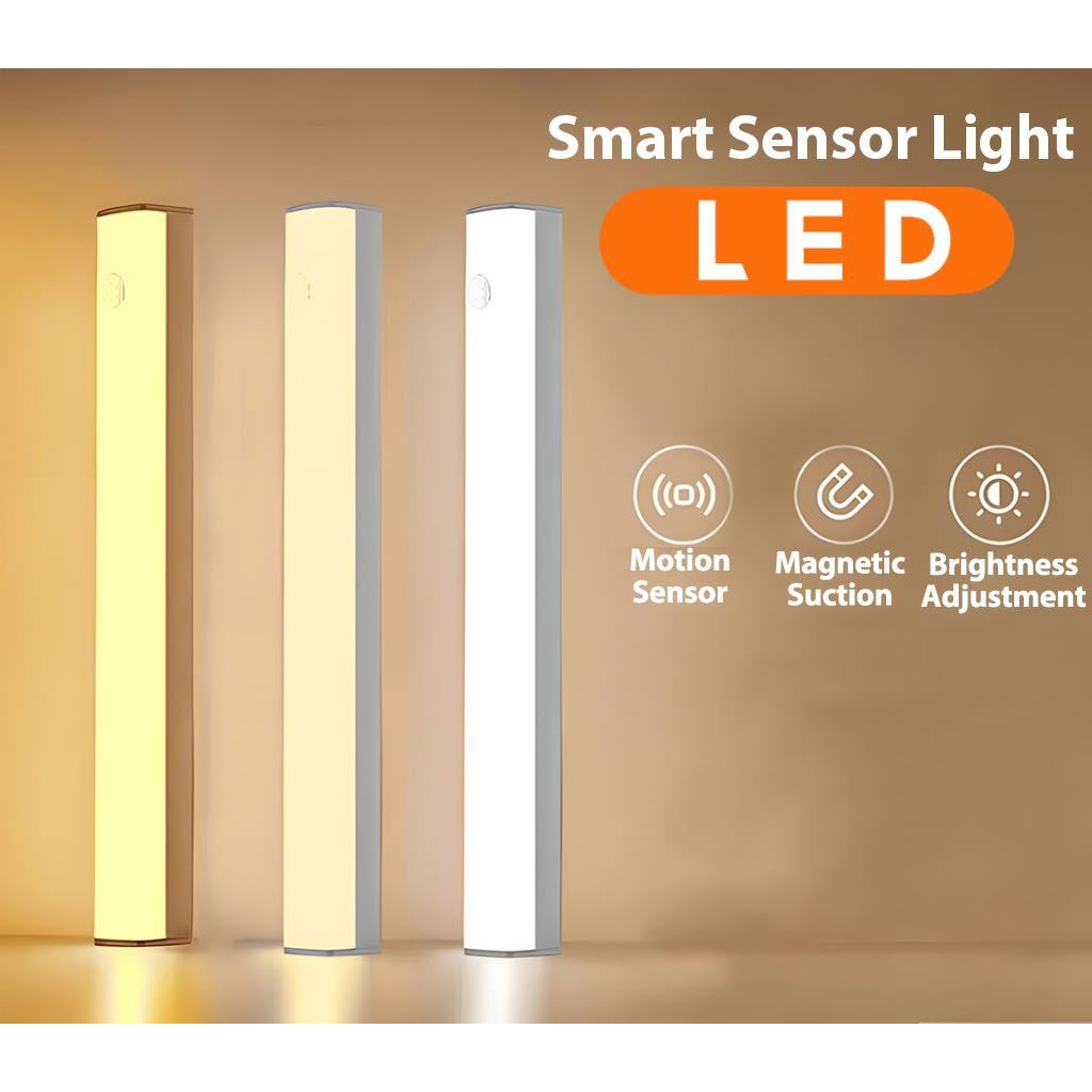 ไฟ LED สีขาว เซ็นเซอร์ตรวจจับความเคลื่อนไหว – โคมไฟกลางคืนอัตโนมัติ PIR สําหรับห้องเด็ก ทางเข้า บันได