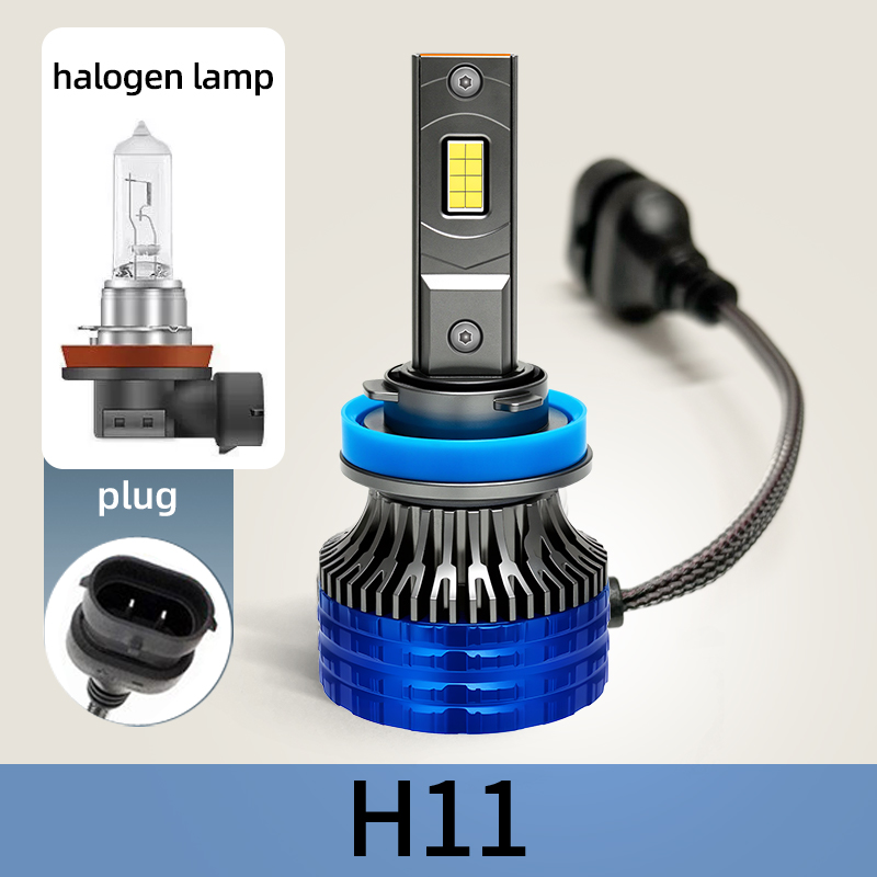 ไฟสากล H11 LED ไฟหน้าหลอดไฟหมอกพัดลม Canbus