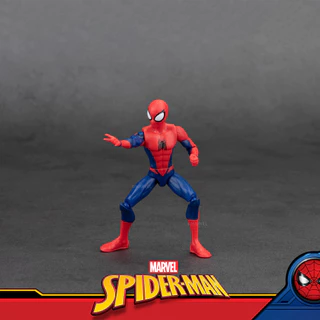 Marvel Superhero Figurines 4 นิ้วสะสมรุ่น Spider Man Venom Action Figure เป็นมิตรกับสิ่งแวดล้อม ABS PVC ของเล่นตกแต่งห้องของขวัญ