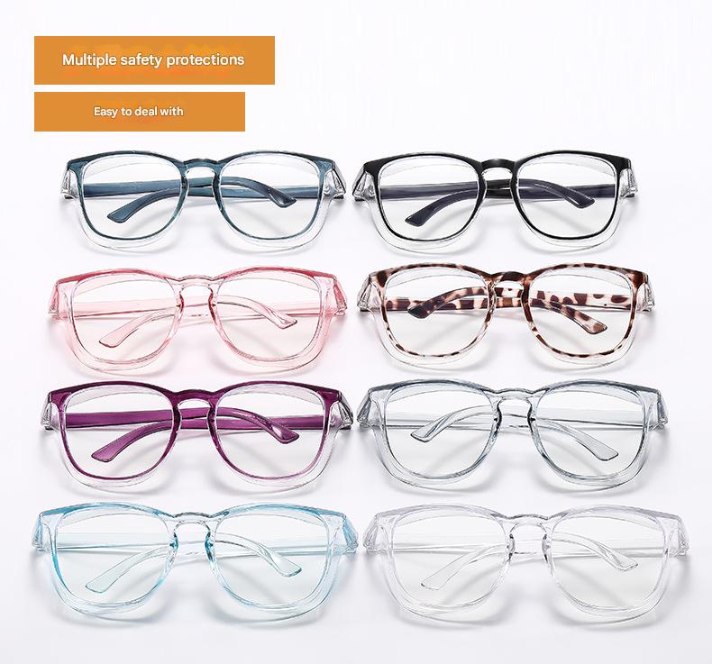 แว่นตานิรภัยกันลม น2.5 กันฝุ่นและแสงสีฟ้าปิดกั้นเลนส์เรซินใส Bb0088 ราคา ถูกที่สุด ดีลบีเคเค แกลเลอรีภาพที่ 5