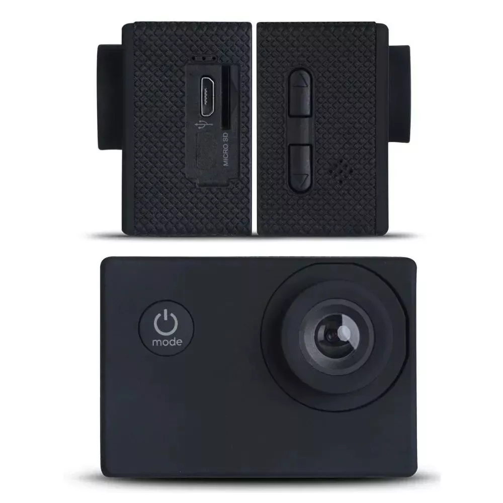 กล้องแอคชั่นแคมเมรากันน้ำ Full HD 1080P จอ 2.0 พร้อมชุดอุปกรณ์เสริม thumbnail 6