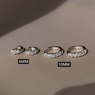 ต่างหู Sleepers Hypoallergenic Hoop Studs สําหรับ Sensitive Ears ผู้หญิง