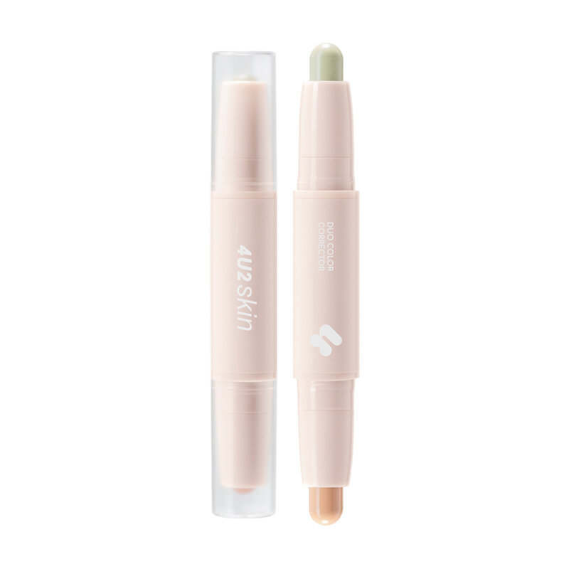 4U2 Skin Duo Color Corrector 4g โฟร์ยูทู คอเรคเตอร์ 2 สีในแท่งเดียว