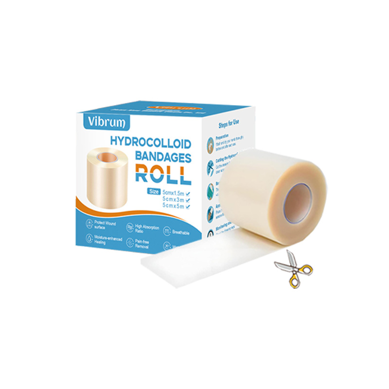 Hydrocolloid Scar Sheets Roll กันน้ําเทปยืดหยุ่นสําหรับส่วน C Burn Keloid สิวผ่าตัดผิวซ่อม