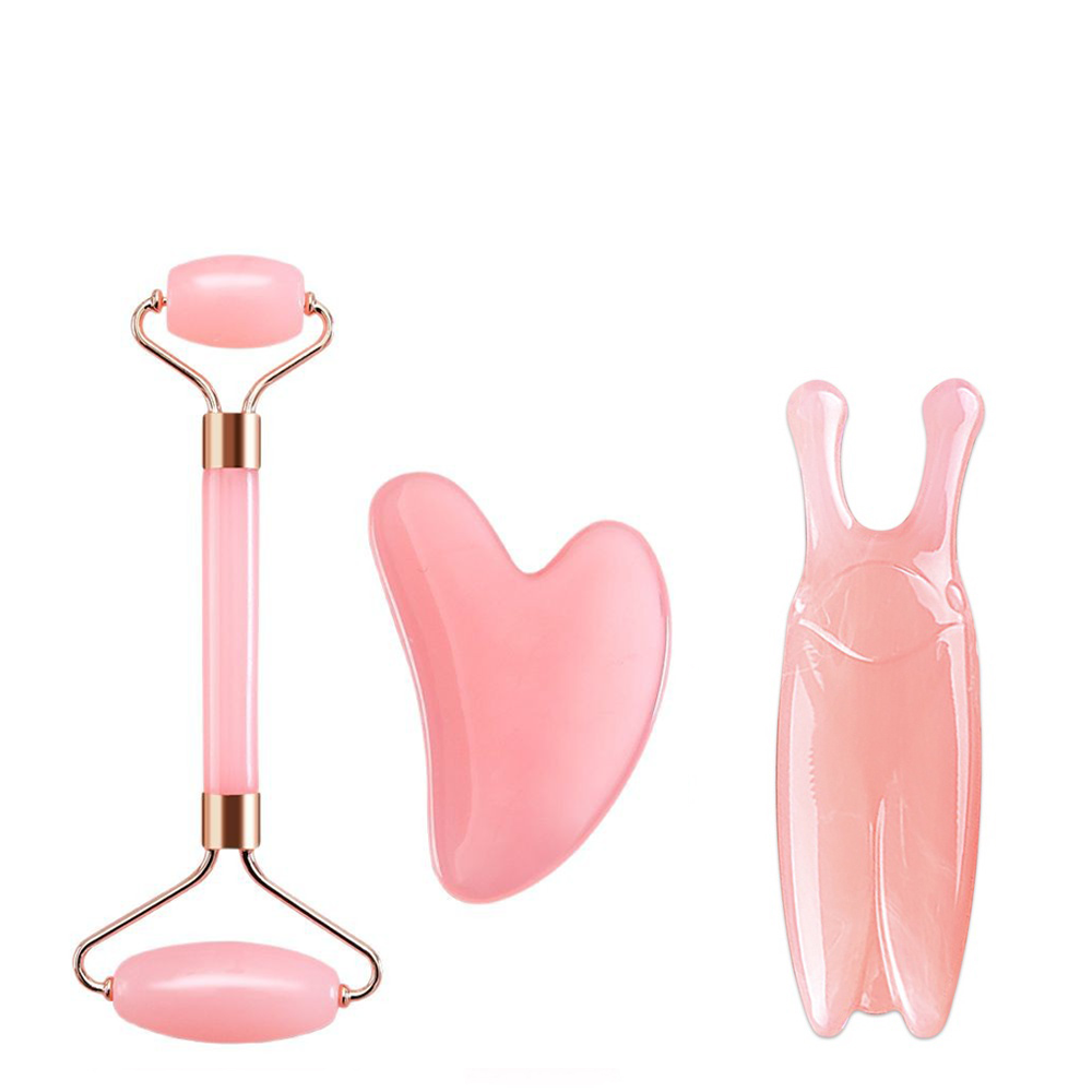 ที่ขูดจมูกเรซินธรรมชาติและกระดานกัวซา – ลูกกลิ้งหน้า, เครื่องนวดหน้าและเครื่องมือเสริมความงาม
