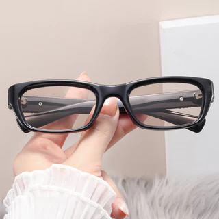 Uv400 แว่นกันแดด Unisex แฟชั่นกรอบสี่เหลี่ยมเกาหลีลําลองอเนกประสงค์