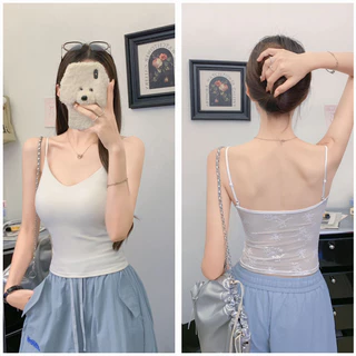 เสื้อชั้นในลูกไม้เซ็กซี่แบบเว้าหลัง ไม่มีแขนเข้ารูปสําหรับฤดูร้อนของผู้หญิง