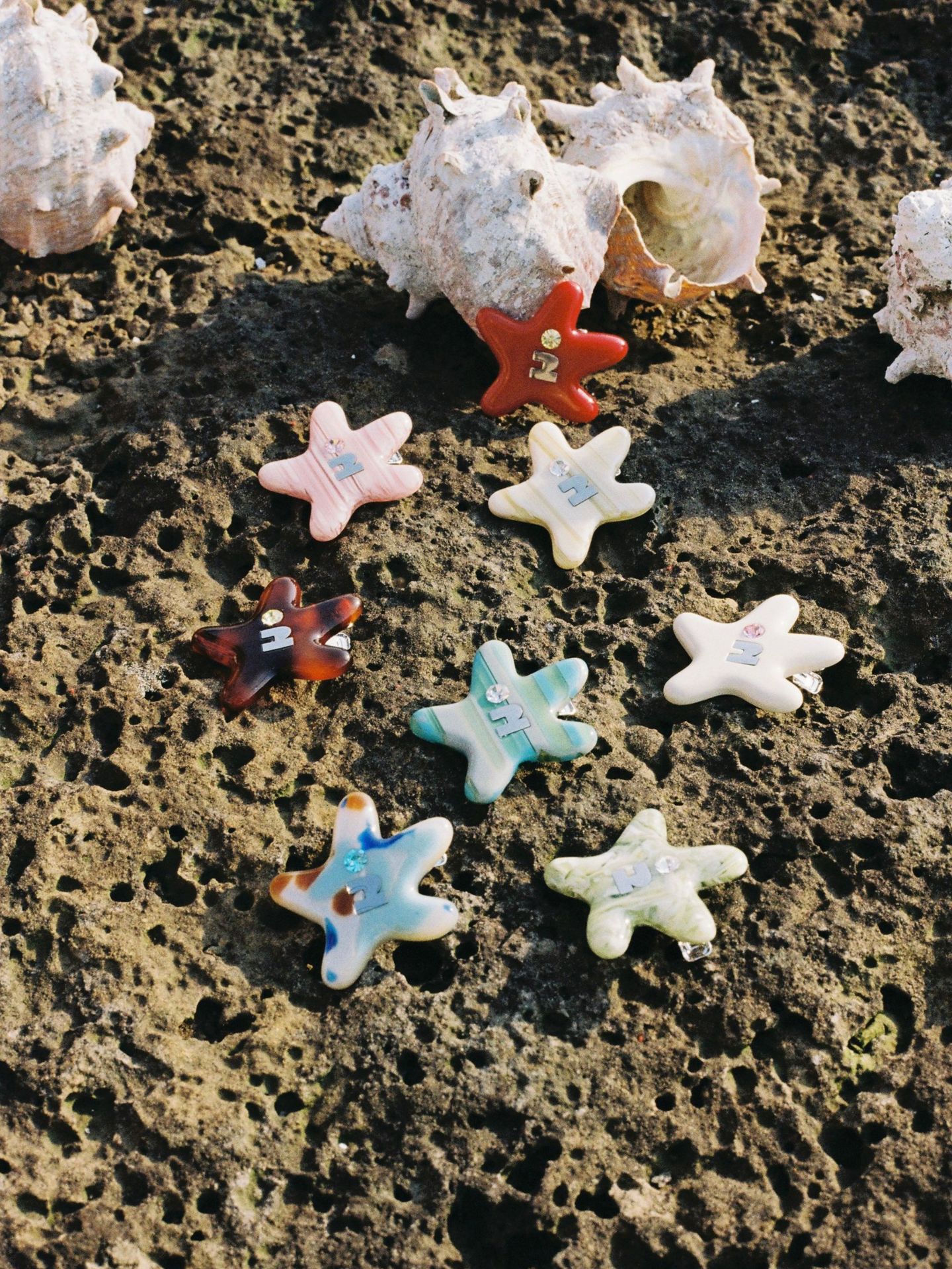 Tapi Star สีใหม่ Bangs Hairpin ปลาดาวแถบคาดศีรษะกิ๊บติดผมน่ารัก