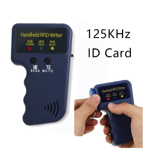 Repetitive มือถือ 125KHz EM4100 5200 RFID Writer Card RFID เครื่องถ่ายเอกสาร RFID Duplicator Programmer