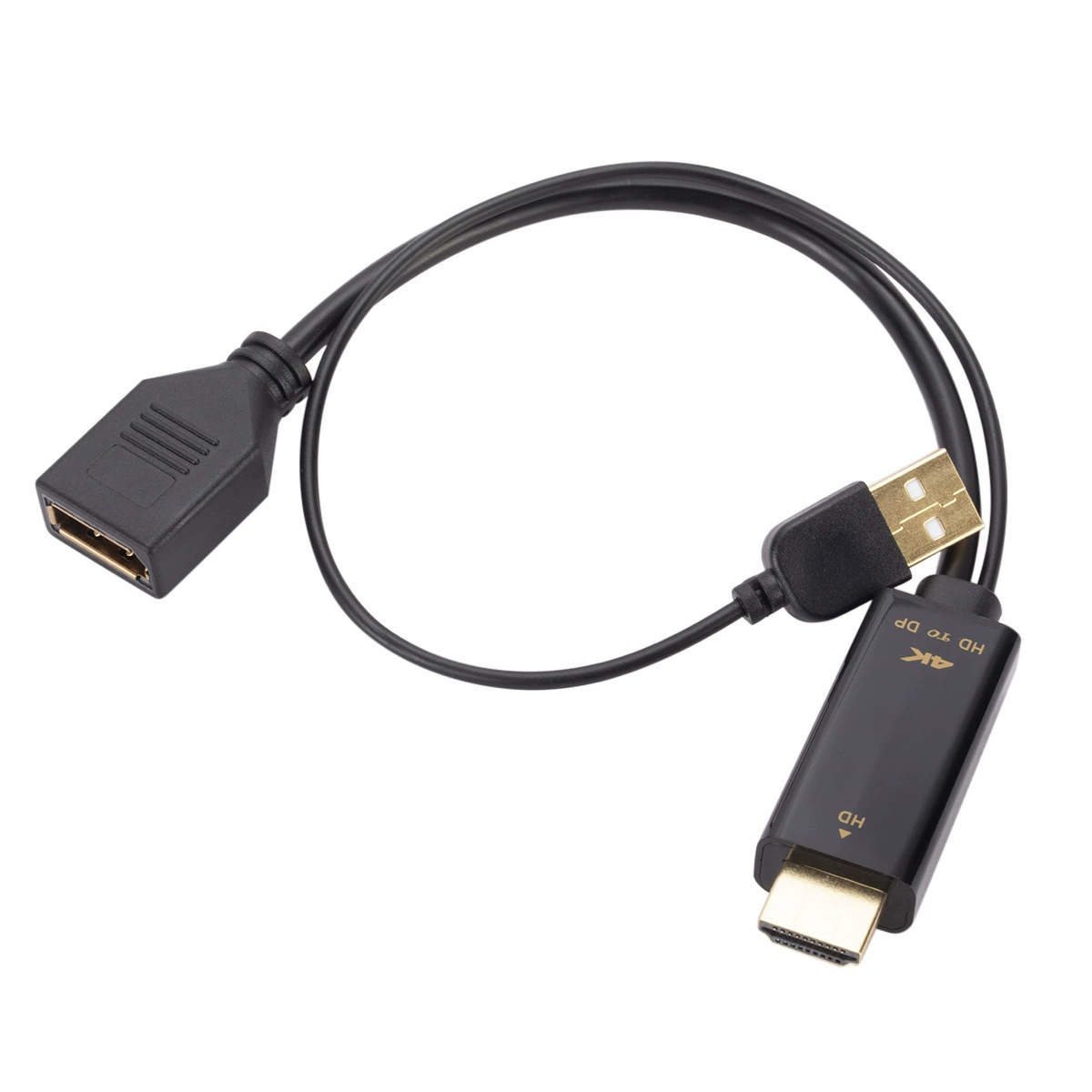 สาย HDMI เป็น DP 4K 60Hz 2K 120Hz สําหรับจอมอนิเตอร์คอมพิวเตอร์และเครื่องเล่นเกม