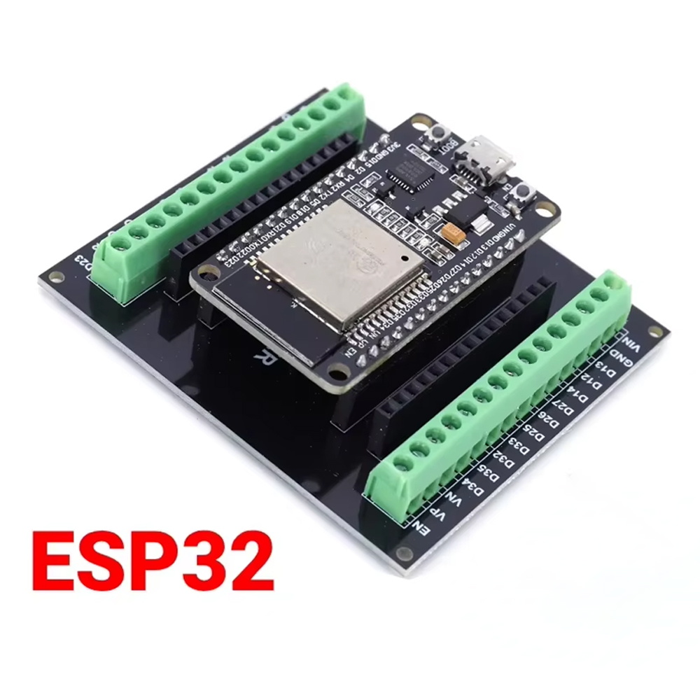 โมดูลบอร์ดพัฒนา ESP32 WiFi โมดูลไมโครคอนโทรลเลอร์แบบสองแกนพลังงานต่ําพิเศษ ESP32