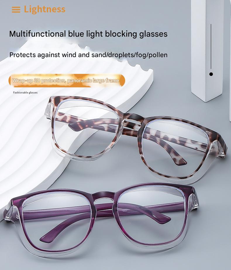 แว่นตานิรภัยกันลม น2.5 กันฝุ่นและแสงสีฟ้าปิดกั้นเลนส์เรซินใส Bb0088 ราคา ถูกที่สุด ดีลบีเคเค แกลเลอรีภาพที่ 2
