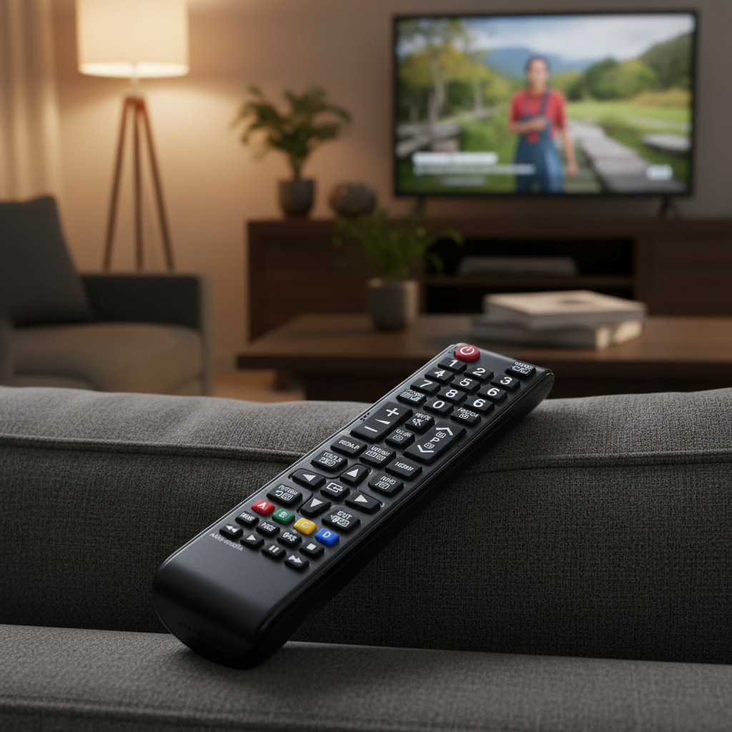 รีโมท AA59-00607A สําหรับ Samsung Full HD LED TV ซีรีส์ EH5000: UA32EH5000R, UA32EH5000RLSG, UA32EH5