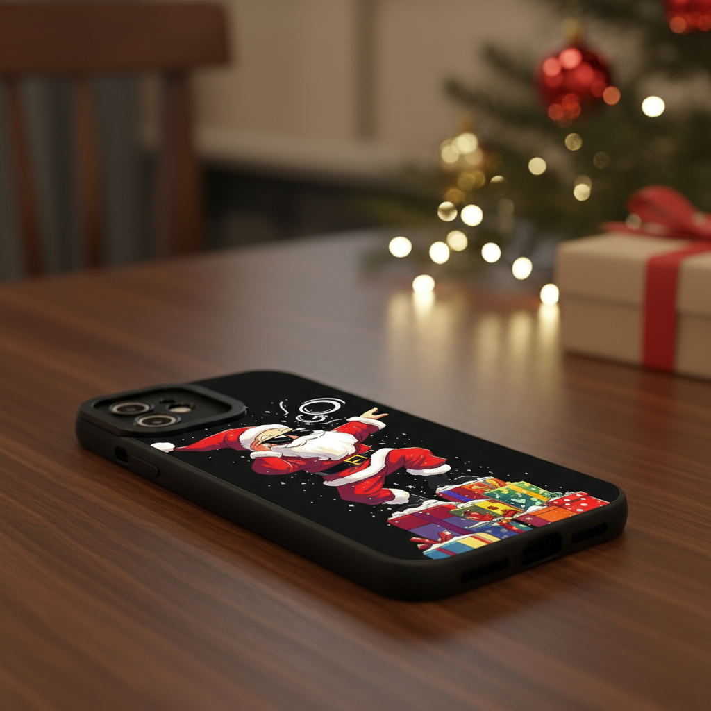 GUMAN เคสโทรศัพท์กันกระแทกการ์ตูนคริสต์มาสสําหรับ iPhone 17 Air 16 15 14 13 12 11 Pro Max SE 2020 X 