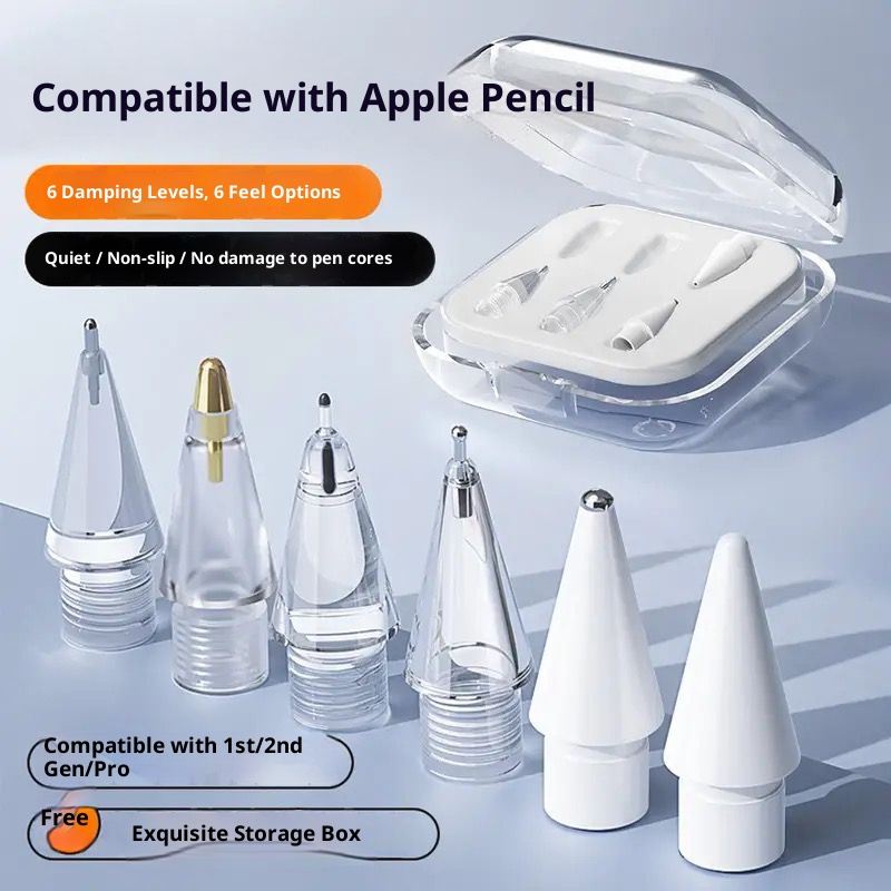 เข้ากันได้กับปลายปากกาแปลงแบบไร้กระดาษ Apple Pencil, สไตลัสรุ่น Pencil Pro รุ่นที่ 1 และ 2