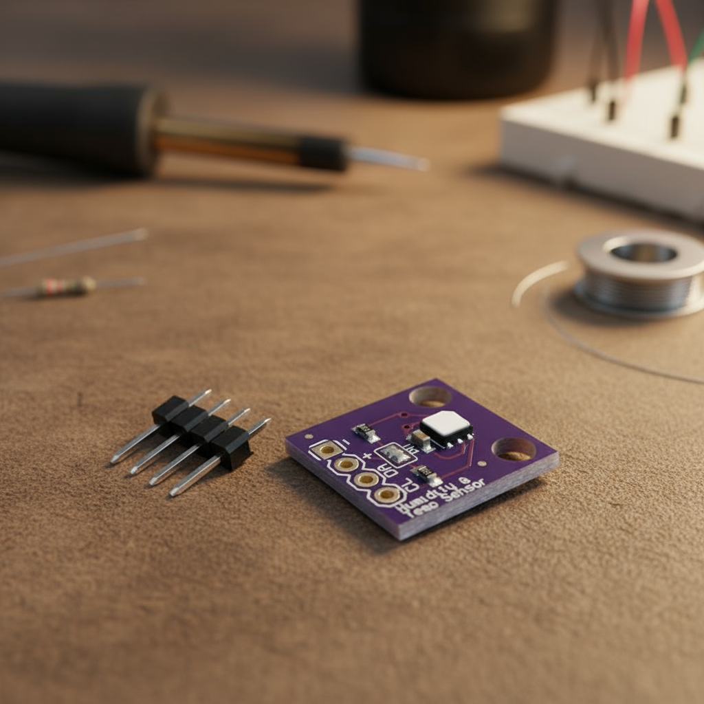 เซ็นเซอร์วัดความชื้นความแม่นยําสูงระดับอุตสาหกรรม Si7021 โมดูล I2C GY-213V-SI7021