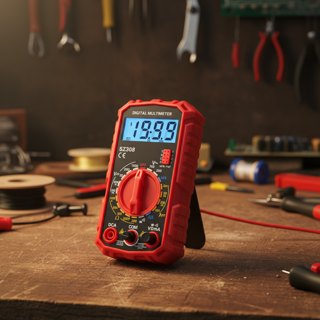 ANENG SZ308 มัลติมิเตอร์ดิจิทัลความละเอียดสูง 1999 หลัก เครื่องทดสอบอเนกประสงค์ AC DC สําหรับแรงดันไ