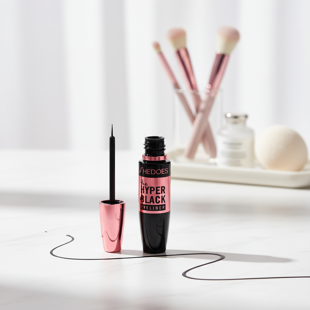 อายไลเนอร์ชนิดน้ํากันน้ํา SHEDOES ปลายเรียวเล็ก แห้งเร็ว กันเปื้อน