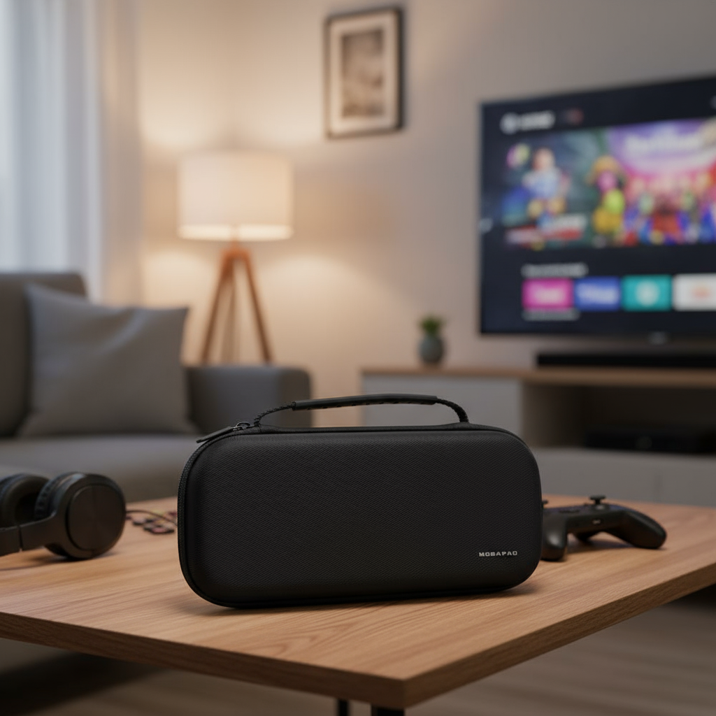 กระเป๋าเก็บป้องกันการตกสําหรับ Switch Oled พร้อมโมดูลแพด M6s/M6-Hd