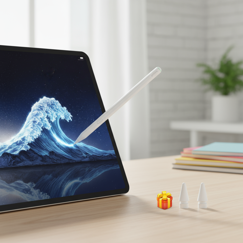 Goojodoq GD13/14 ปากกา Stylus แบบปรับแต่งโปรแกรมได้ รองรับ iPad 10/9 Air 4-6 และ Pro 11-13 (2018-202