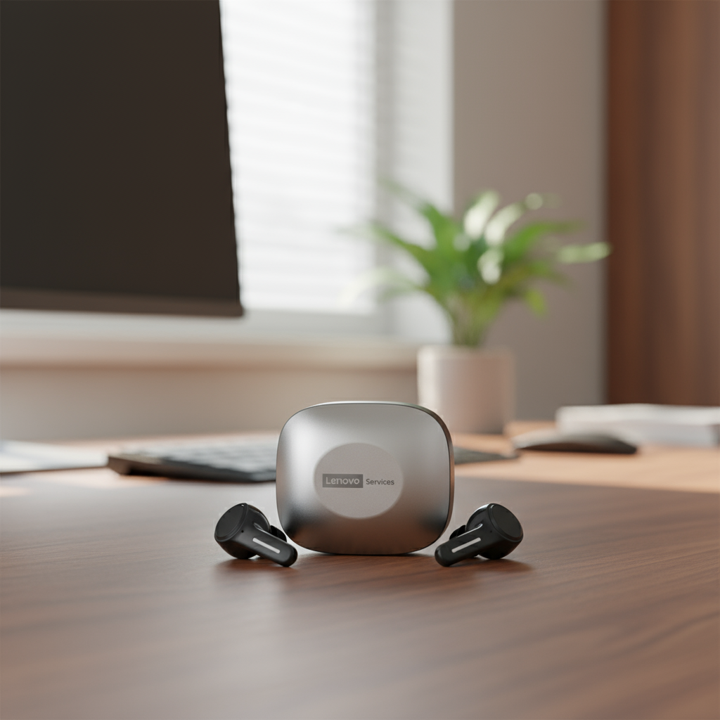 Lenovo LE209 หูฟังไร้สาย การเชื่อมต่อบลูทูธ ตัดเสียงรบกวน คุณภาพเสียง Hi-Fi แบตเตอรี่ใช้งานได้นาน สํ