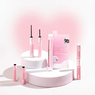 มาสคาร่ากาว Sugareye รุ่น Lashfix 2 หัว (Bond & Seal) สูตรกันน้ำ กันเหงื่อ ไม่เป็นคราบ