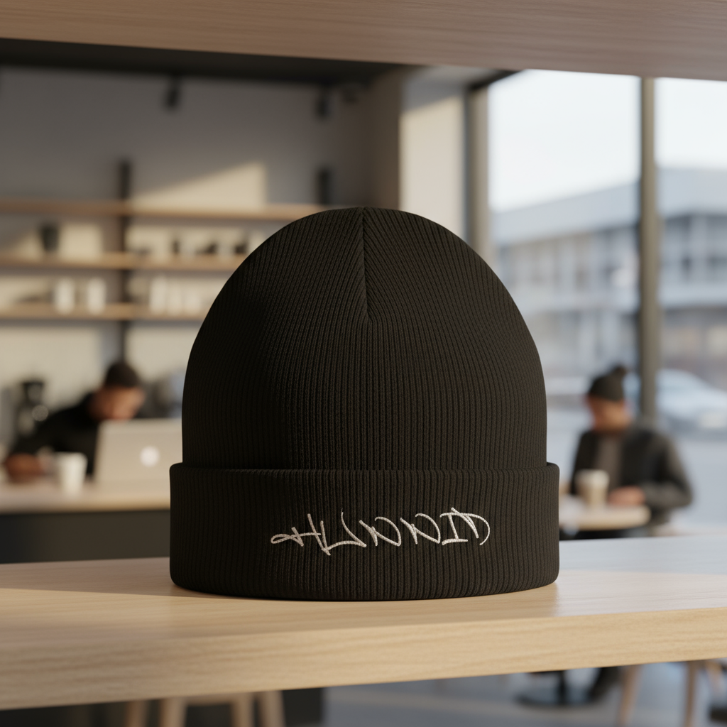 หมวก HUNNID สีชาร์โคลและดํา