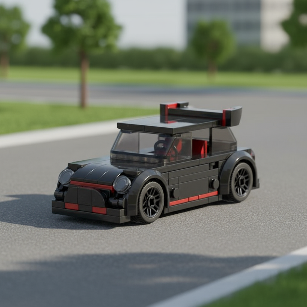 มินิ คูเปอร์ เวิร์คส์ จีพี ชุดโมเดลรถยนต์ 169 ชิ้น ของเล่นประกอบบล็อก MOC-75574