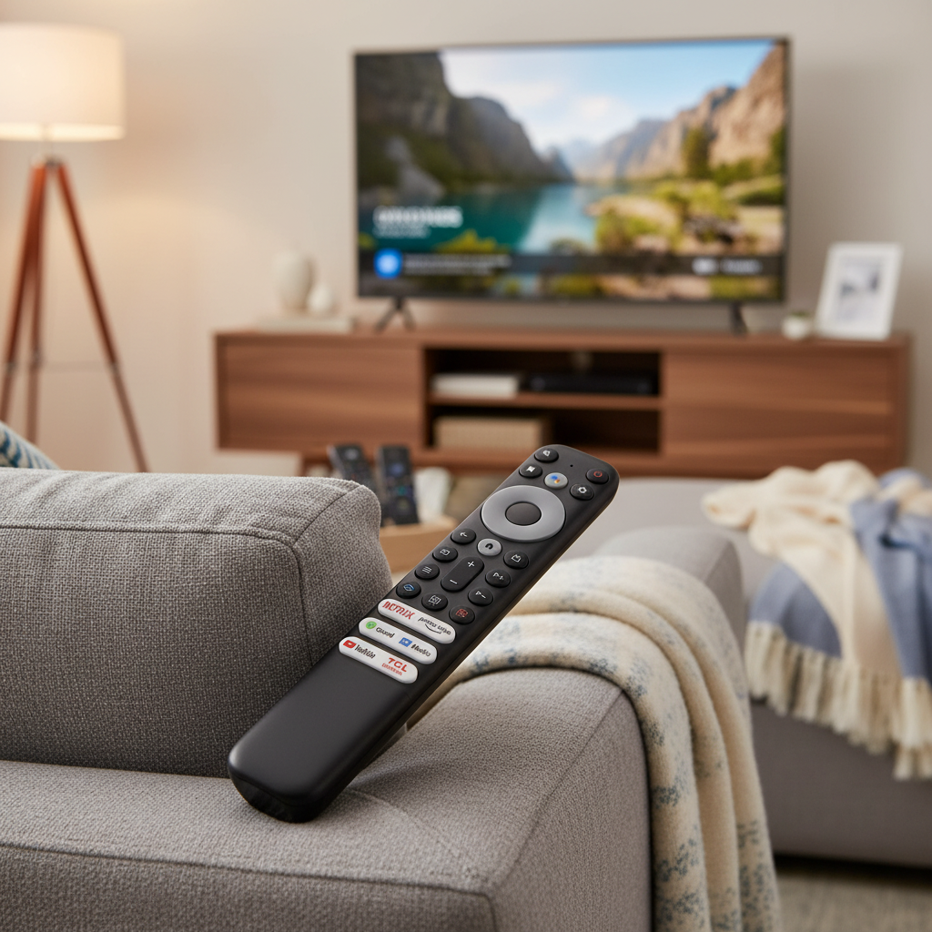 รีโมท RC902V FMR1 เข้ากันได้กับ TCL Android TV ซีรีส์ 65X925, 50P725G, 55C728, X925, 75H720, 40S330,